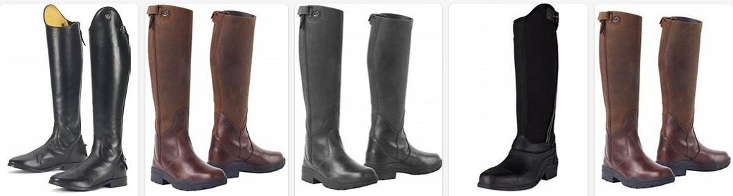 Ovation English Riding Tall Boots and Paddock Boots