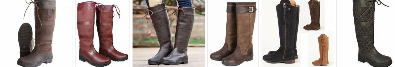 equestrian country tall boots riding horses