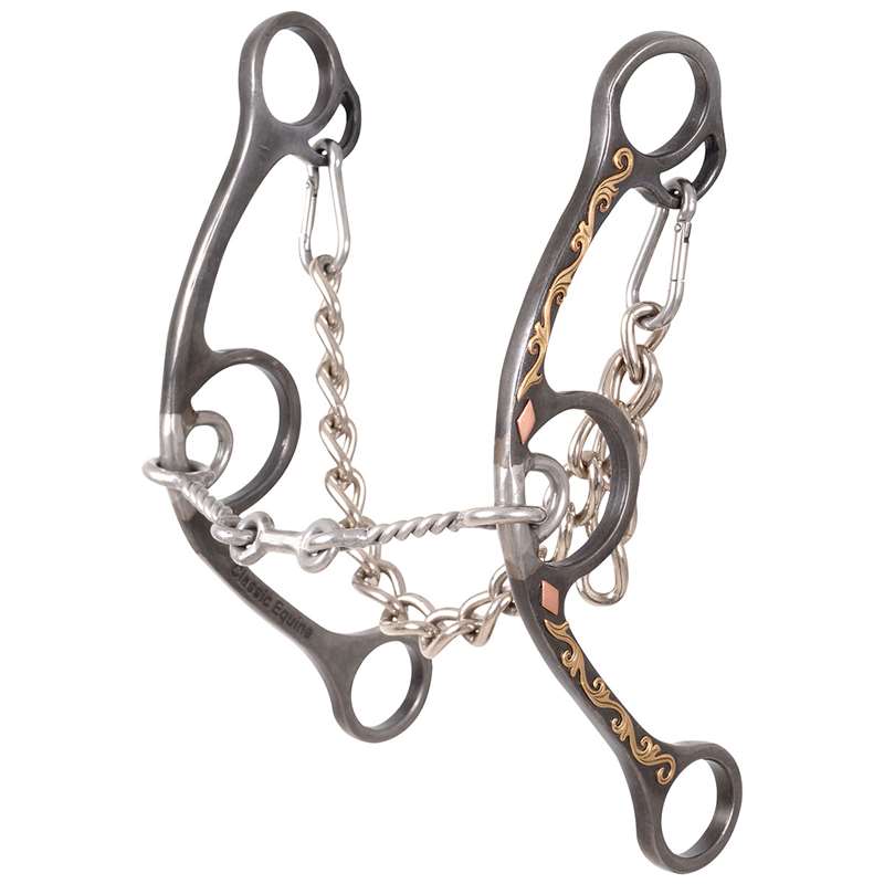 Classic Rope Company Sherry Cervi Small Twisted Wire Dogbone Long Shank Gag Bit N/A N/A 