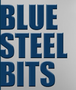 Blue Steel Boucher with Brass Rollers Bit
