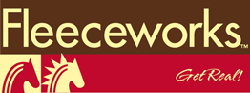 Fleeceworks Sheepskin Western Pad w/Eco Felt Permanent Insert
